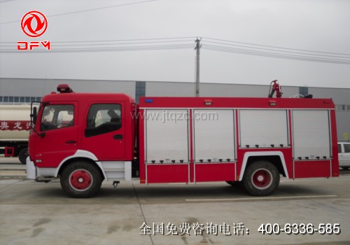 東風天錦水罐消防車（側面）