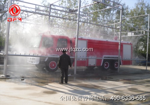 消防車管路測(cè)試